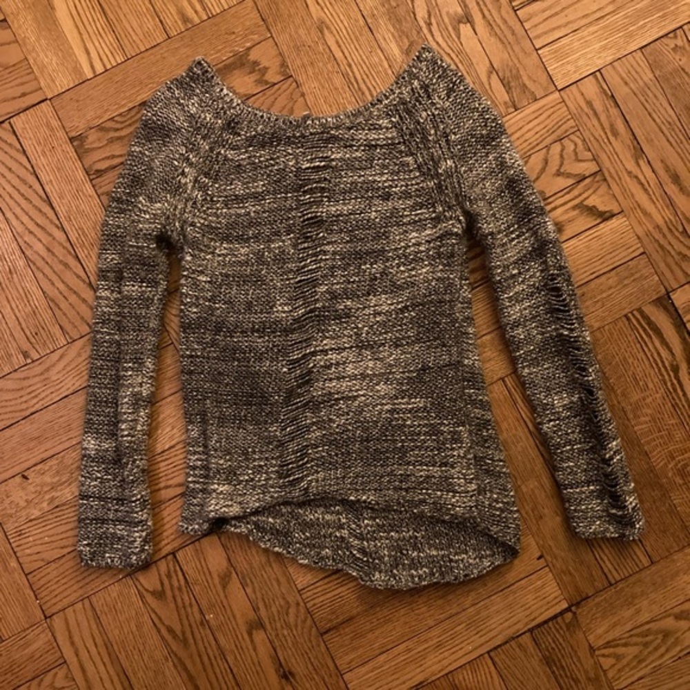 Pam and Gela Petite sweater with cut outs. Super cute and in great condition!